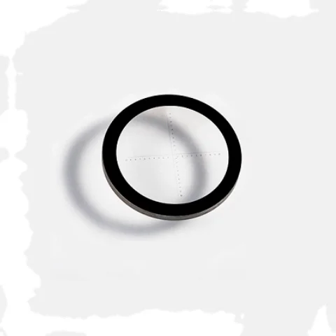 Высокая точность 40 мм оптическое стекло увеличительное угол калибровки сетки вафли настраиваемый