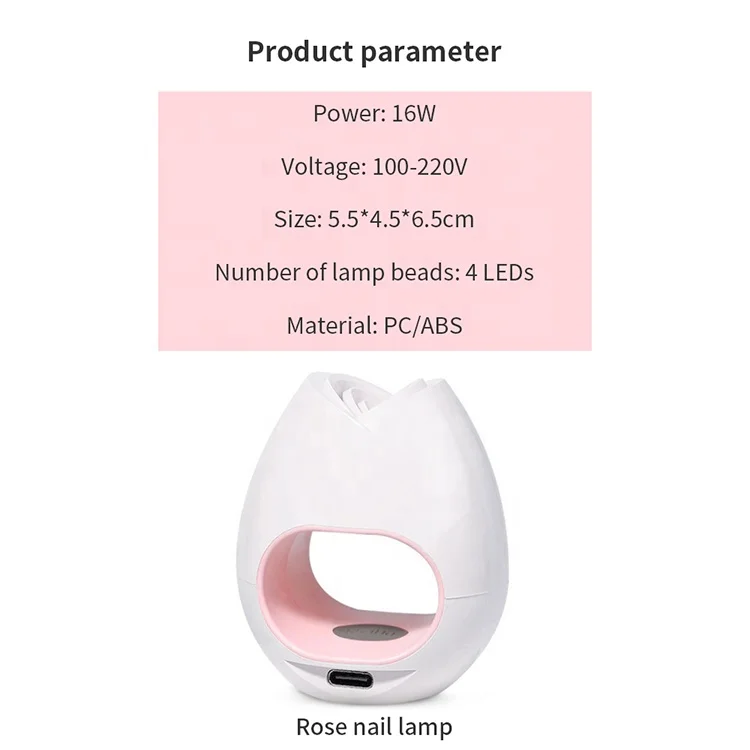 Portable Fast Drying Finger USB Rechargeable Nail Finger Lamp Mini Light Dryer UV Led Nail Lamp For Gel Curing