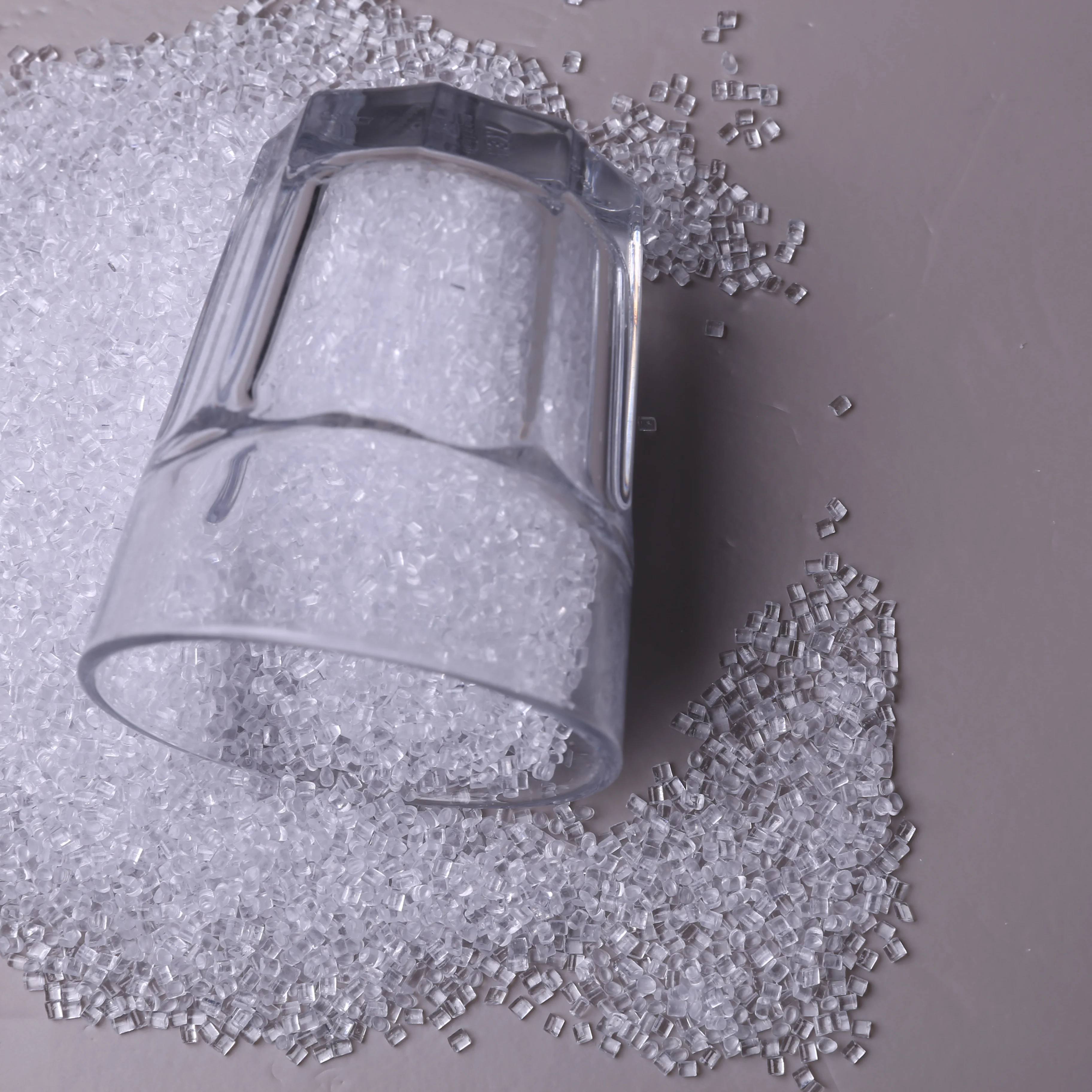 SAN Raw Material Dark Blue and Heat Resistant for External Pen Tubing Resin PN-127 L200 Plastic with Transparent Customized