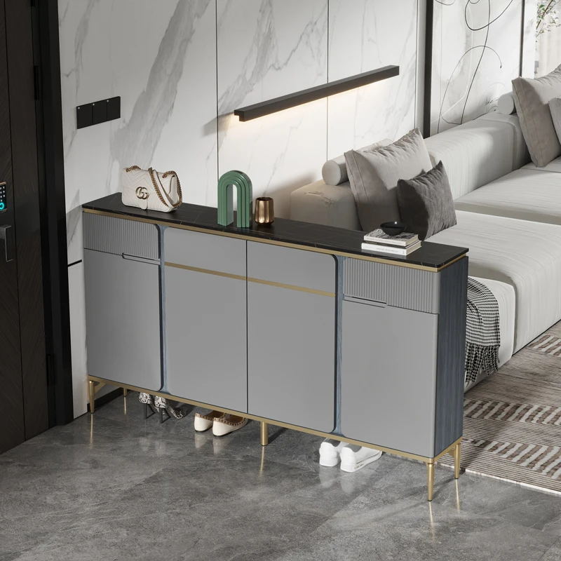 Factory Price Customizable Home Furniture Solid Wood Modern Sideboard Buffet Cabinet