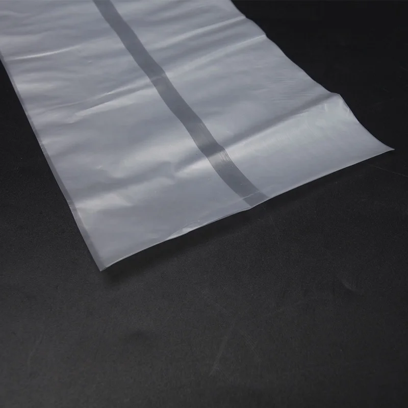 Transparent PE Plastic Oyster Mushroom Spawn Grow Bag without Filter for Shiitake Oyster Mushroom Cultivation