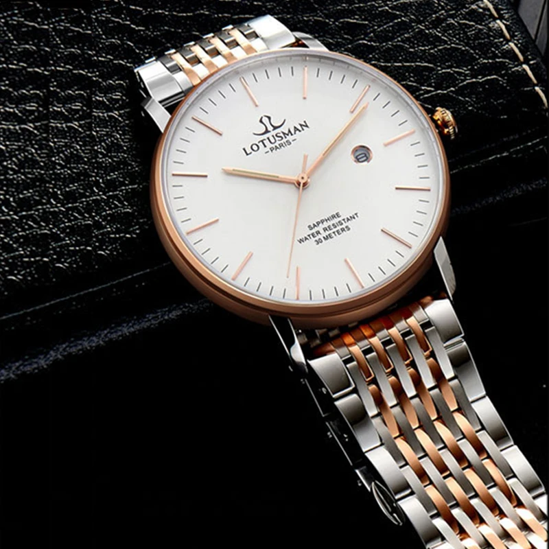 Hot Selling Watch For Men Wrist Wholesale Quartz Watches Stainless Steel Water Resistant Wristwatches