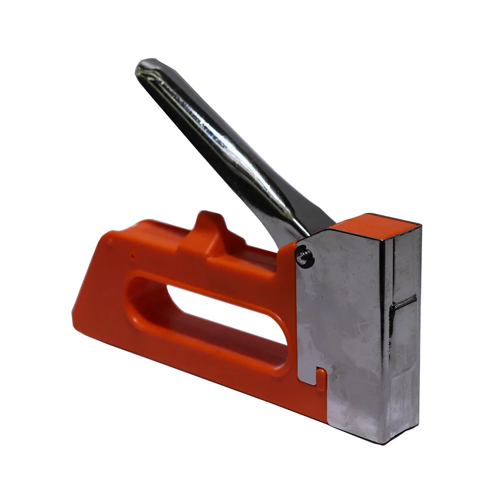 Новый пластиковый беспроводной пистолет для ногтей оранжевый портативный пистолет для ногтей ручной инструмент