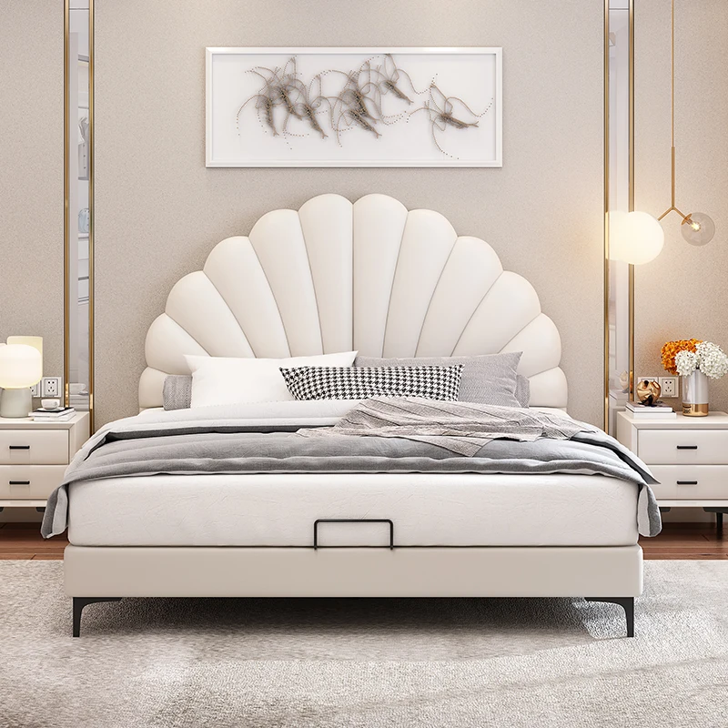 Modern simple design adult or kids bed with storage for bedroom furniture Upholstered Beds