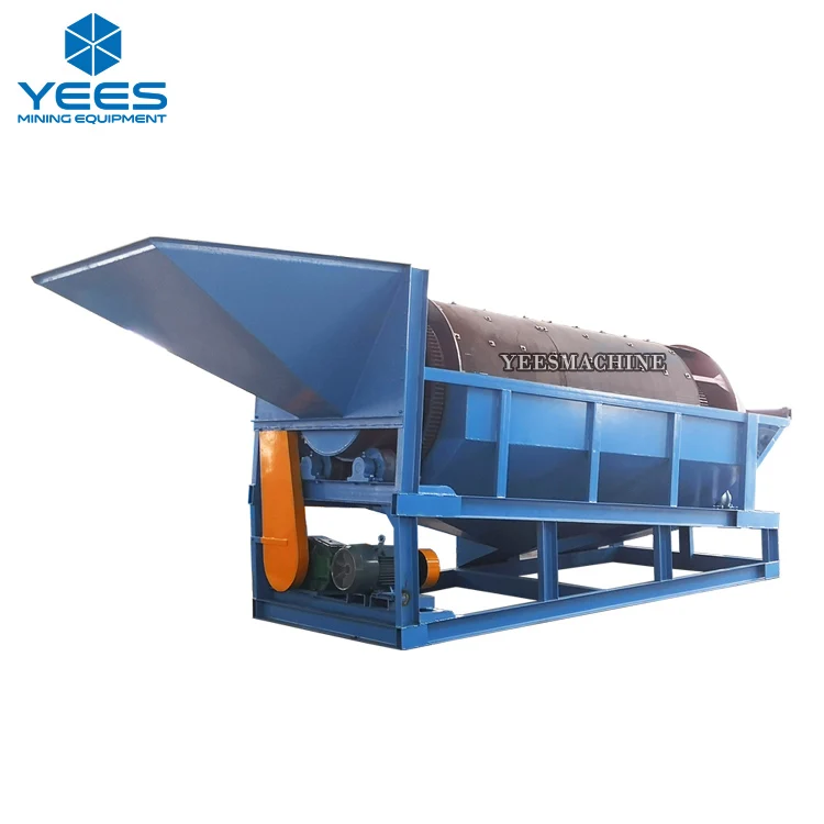 Alluvial gold mining plant machinery gold washing trommel processing plant