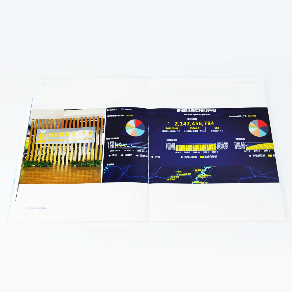 Широко используемые китайские самодельные цифровые видео A3 брошюры