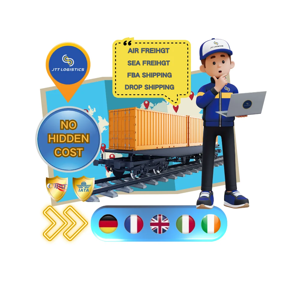 Logistic Companies With Air Express Door To Door Agent Dropshipping Service From China To Europe UK France Germany Italy Spain