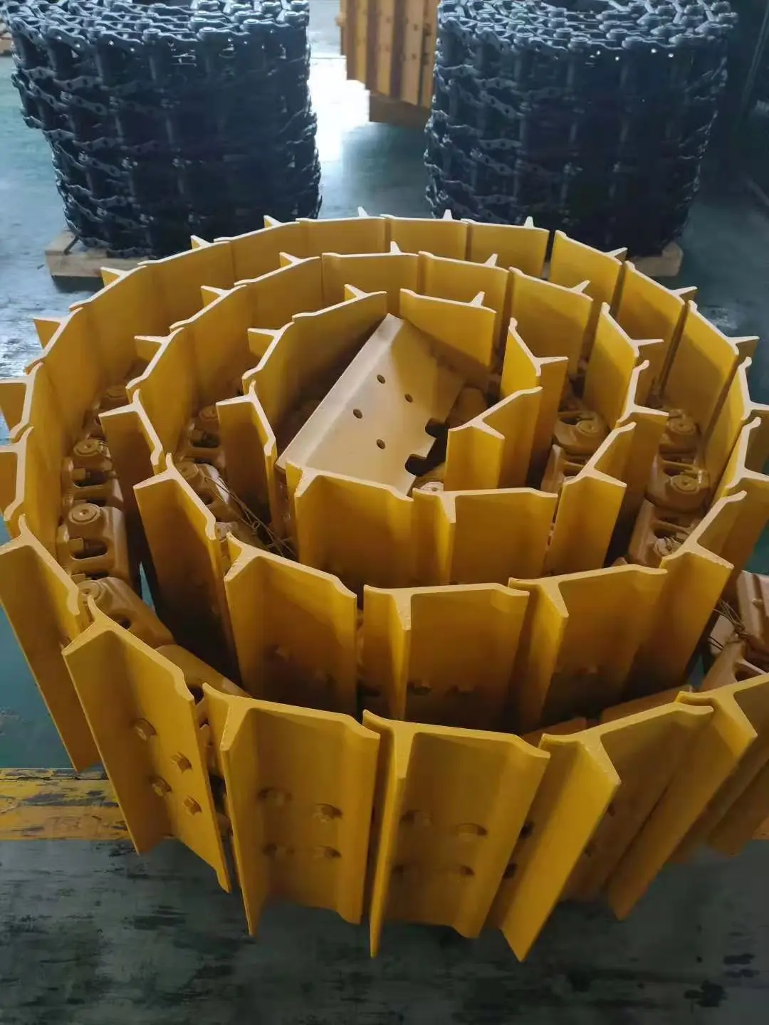 Bulldozer D6R track assembly 40 sections