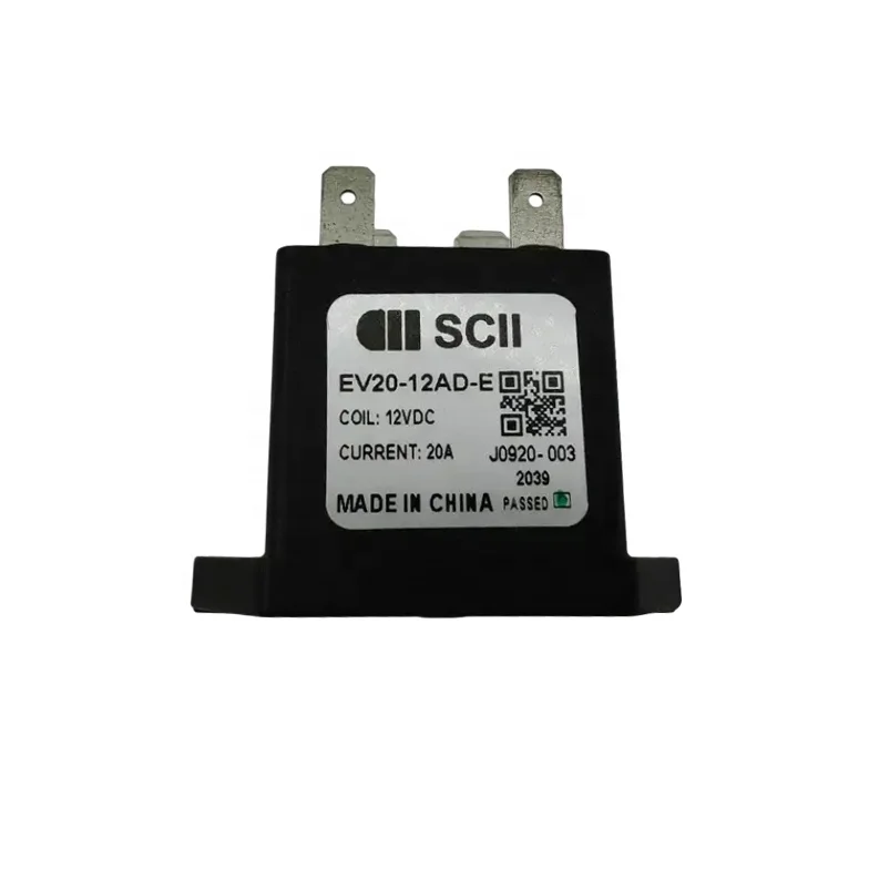 Hot Sale SCII DC Contactor EV20-12AD-E Series Coil Voltage Relay Auto Safety Relays