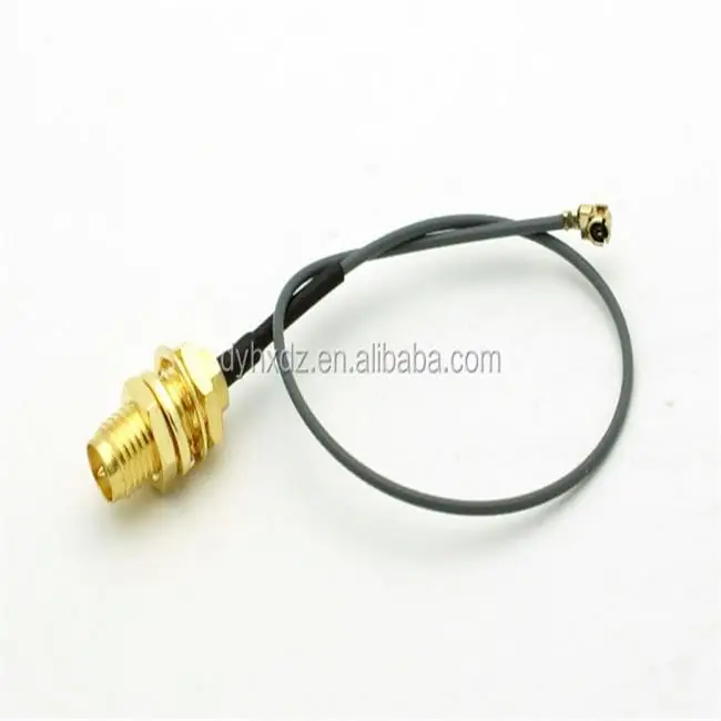 RF pigtail cable rp sma to ufl/u.fl/ipx/ipex rf adapter cable for 1.13mm coax cable