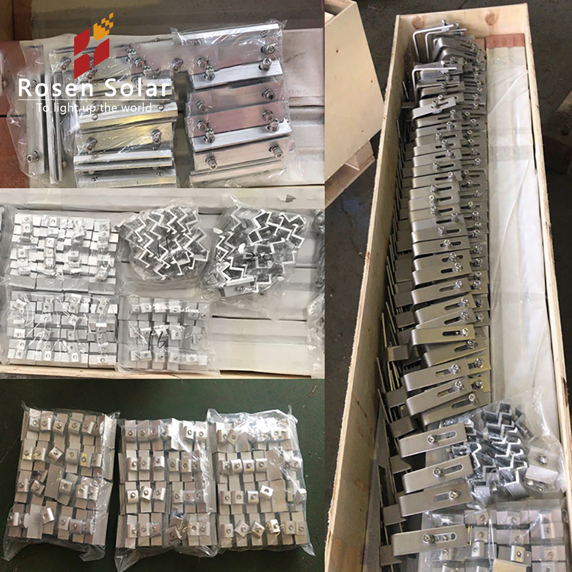 Growatt Solar Power System 100kw complete set up Ground Mount 100kw pv module system