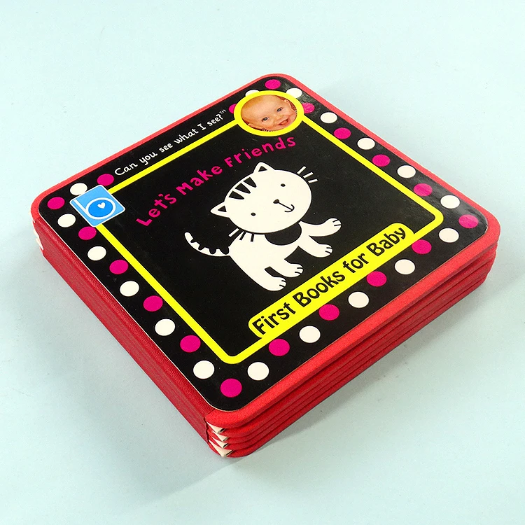 EVA Hardcover Educational Kids Story Books English Learning Toy For Baby Memory Book Coloring Kids Book