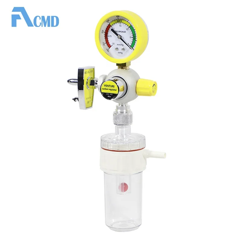 Medical Venturi Suction Regulator For Hospital Bed Head Unit