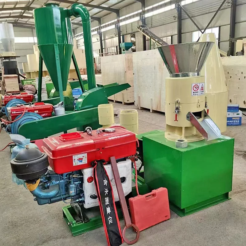 poultry farm corn cow horse feed extruder and pellet machine insect pellets feed pellet machine mill popular tractor driven