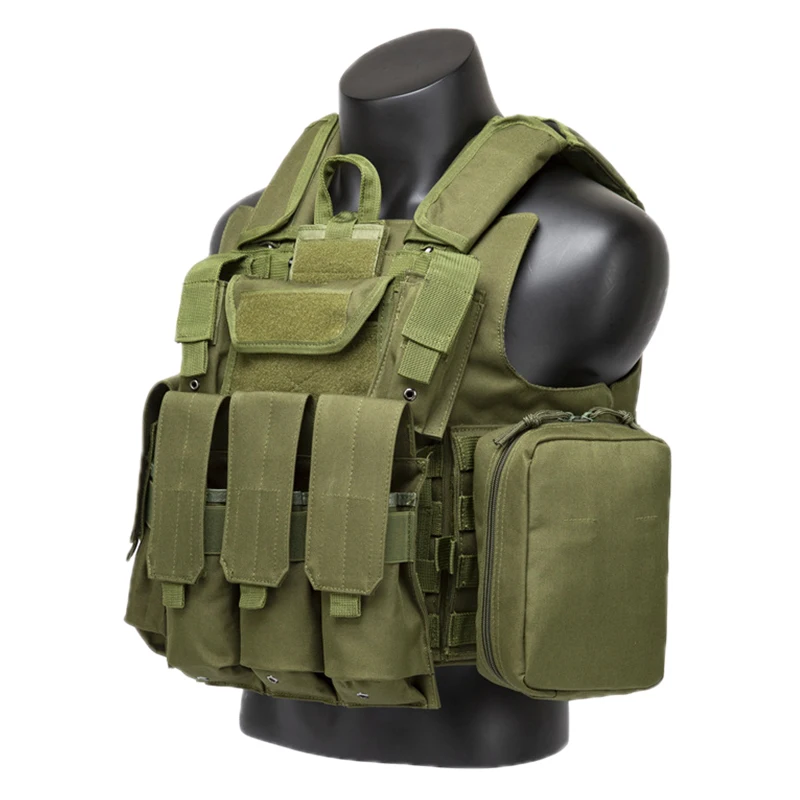 Chengzhi Nylon Design Gilet Tactique Custom Adjustable Security Protective Tactical Vest