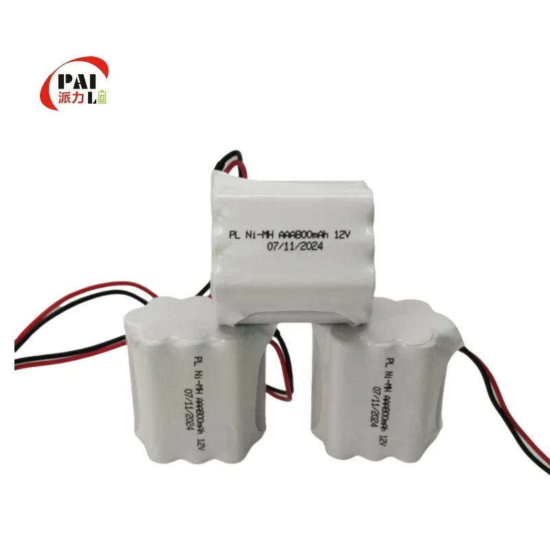 Оптовая продажа изготовленный на заказ AAAA AAA 800mAh NiMH аккумулятор 12 В для гольф-каров бытовой электроники-различные напряжения 2/3 C D SC F
