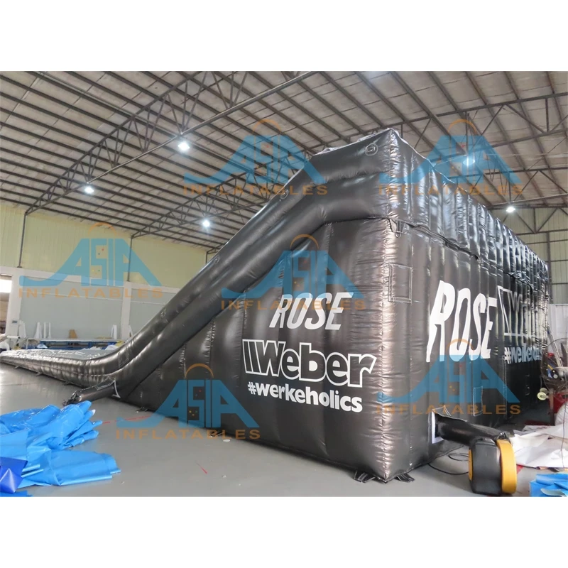 Extreme Sport Big Inflatable Mountain Bike Airbag Inflatable Landing Ramp Airbag Inflatable Jump Stunt Airbag