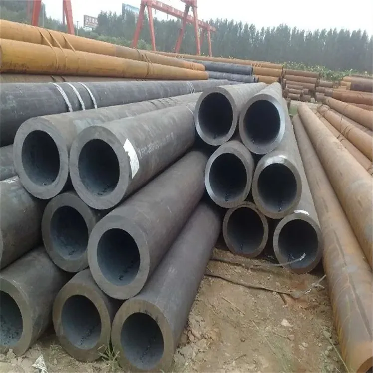 Round Black Seamless Carbon Steel Pipe En8d Carbon Seamless Steel Pipe 3inch Astm A106 Grade B Sch40 Seamless Steel Pipe