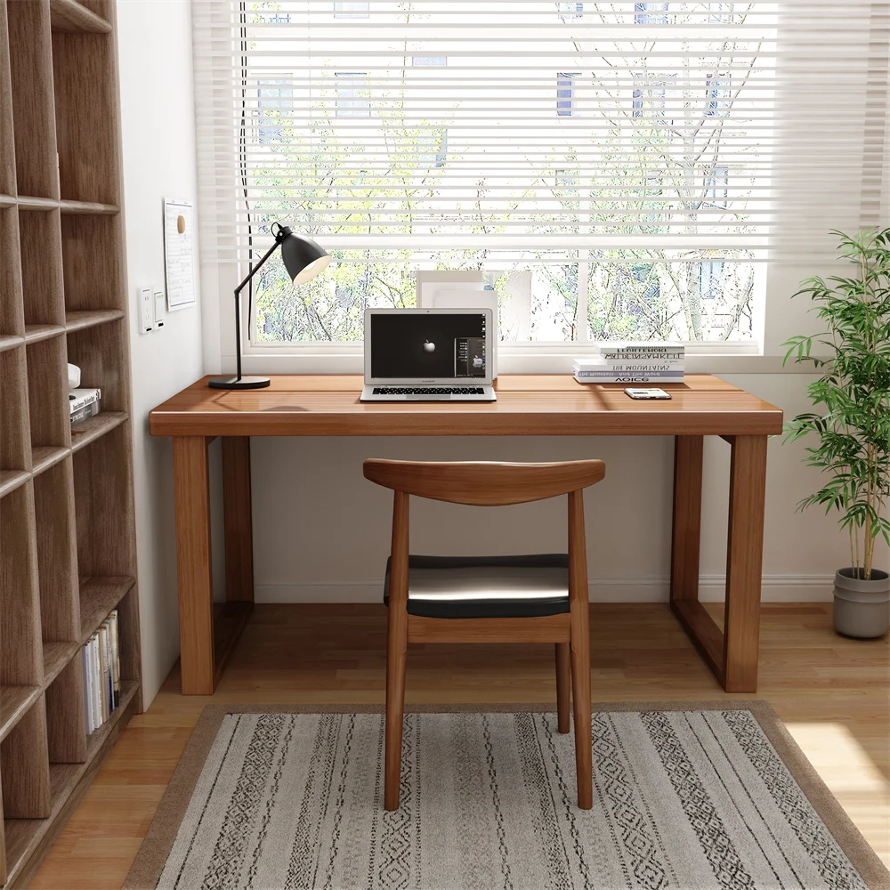 Семейная учебная библиотека книжный магазин читальный зал студенческий стол школьный из массива дерева мастерская компьютерная офисный большого размера