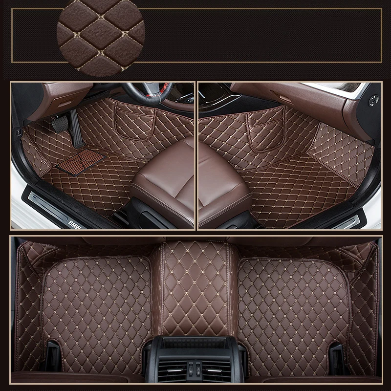 Car floor mats for toyota 4runner lc prado 150 prius volkswagen caddy golf tpe vw passat b6 winter honda civic 2016