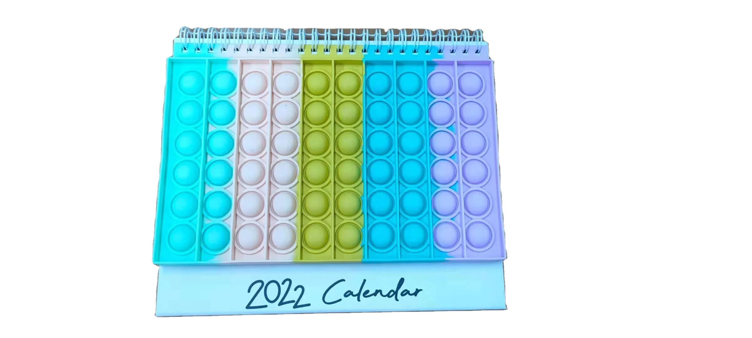 202 New style poppings notebook push its Bubble Fidget Toys set Silicone Notebook