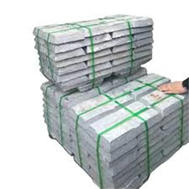 Оптовая продажа высококачественные свинцовые слитки Цинковый