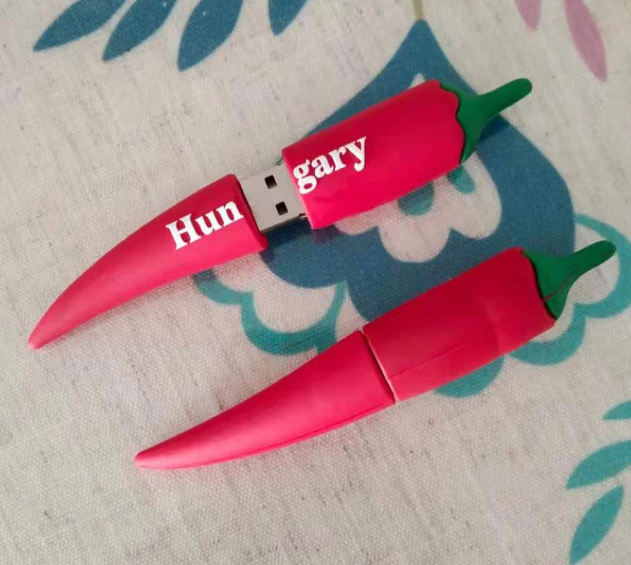 Оптовая продажа заказной горячий кайенский перец чили Форма флэш-память USB флэш-накопитель для рекламных подарков рекламные подарки