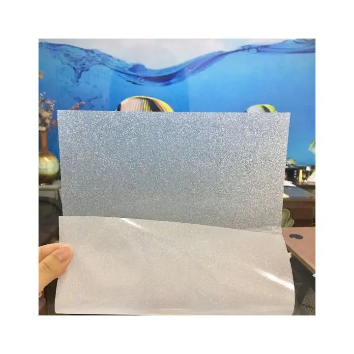 Высококачественное матовое электростатическое пленочное стекло для украшения окон неклеящегося типа под заказ