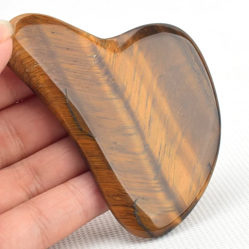 Hot Sale Factory Price Natural Skin Facial Care Crystal Amethyst Guasha for massage