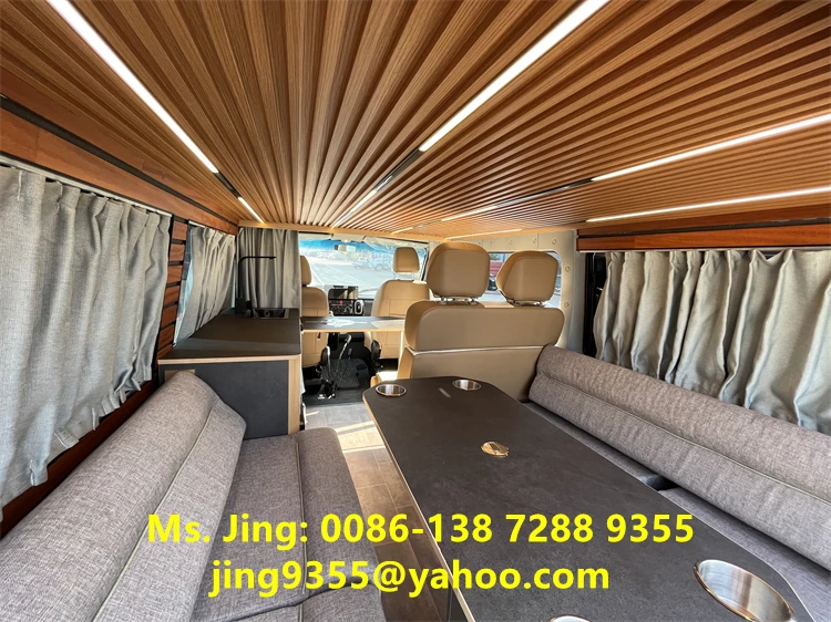 Mini Caravan IVECO 4 Wheels 5MT Small Touring Car Luxury RV Motor Home For Sale