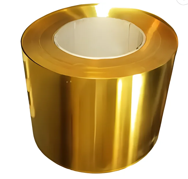 BS CZ125 UNS C21000 brass strip multicoil R230 R270 R340 brass copper strip for Jewellery and metals