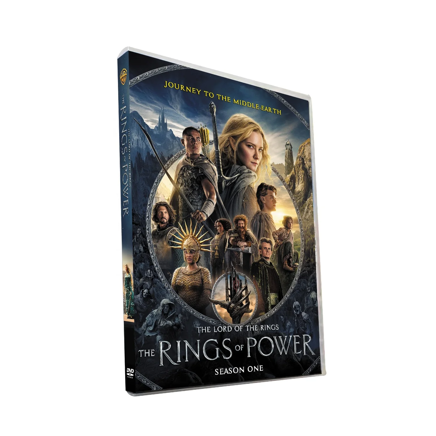 Производитель DVD-фильмов ТВ-шоу производство по производству видеодпликационных дисков фабрика печати Властелин колец питания Сезон 1 3DVD