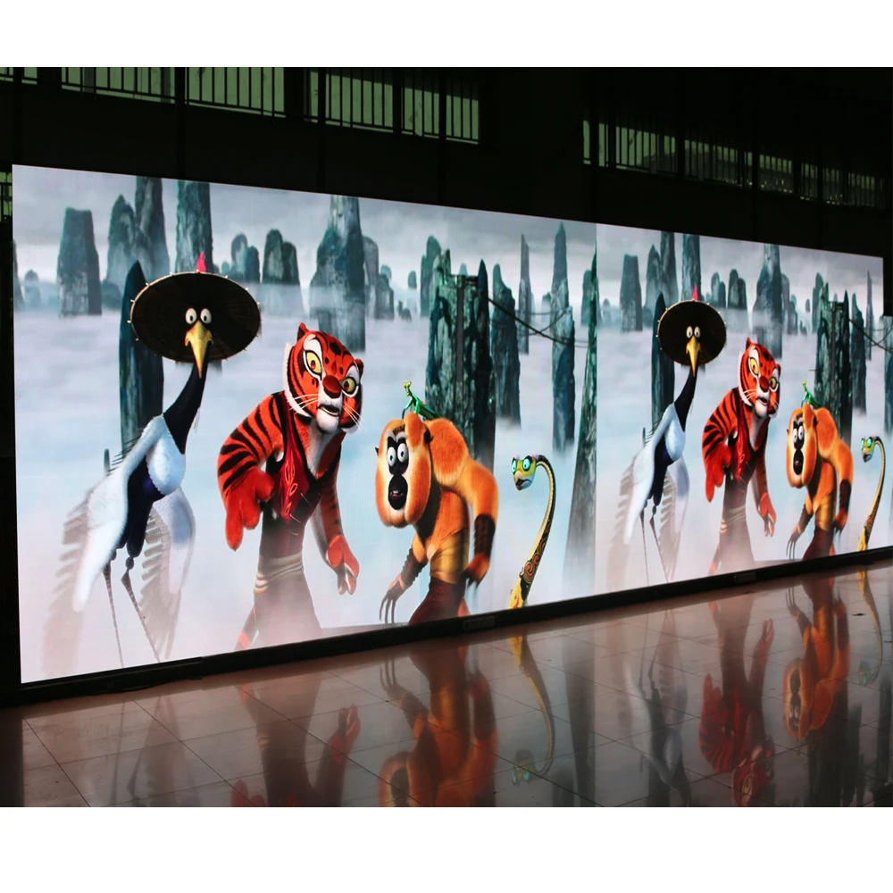 led display curtain Leeman P4.81 SMD low cost high quality china hd p5 led display screen
