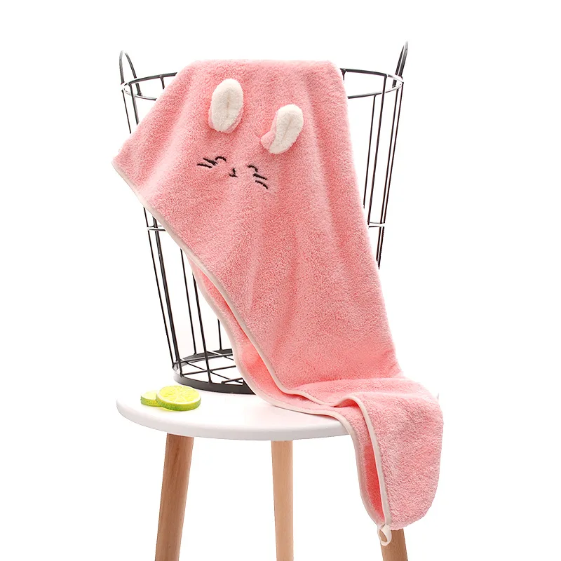 Custom microfiber hair wrap towel drying bath spa head microfiber women towels hair drying