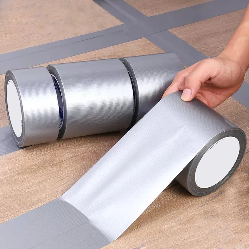 OEM Factory Waterproof carpet cloth for edge binding heavy duty silver duct tape