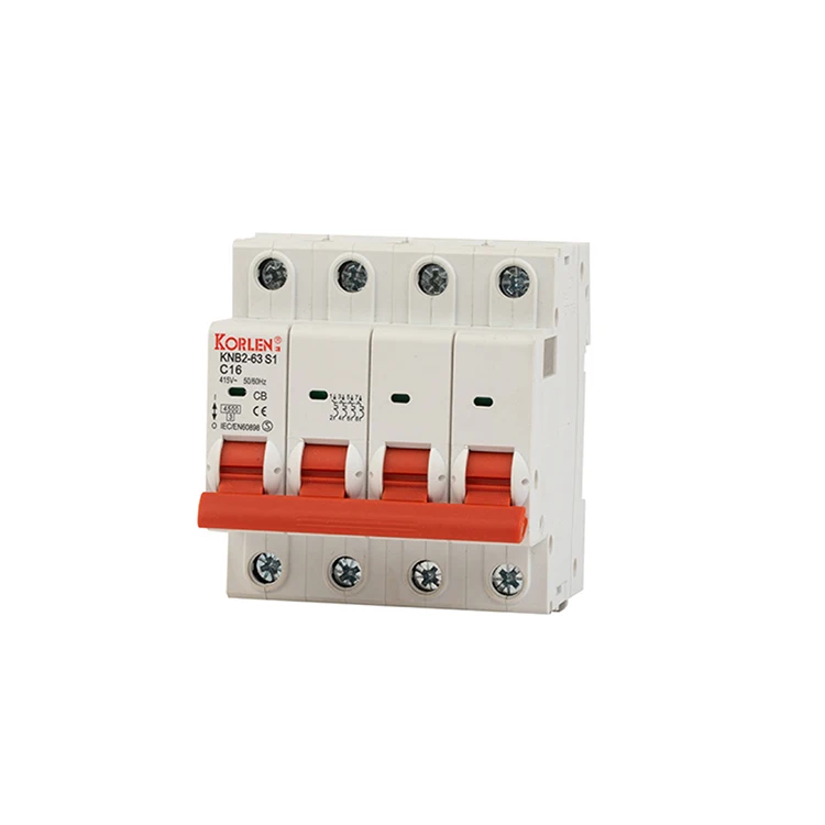 Circuit Breaker Box Type 1 Pole Plastic Low Voltage Mcb New