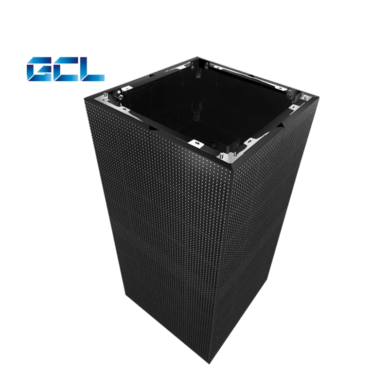 p10.42  p15.25  outdoor transparent mesh curtain led display screen led video wall