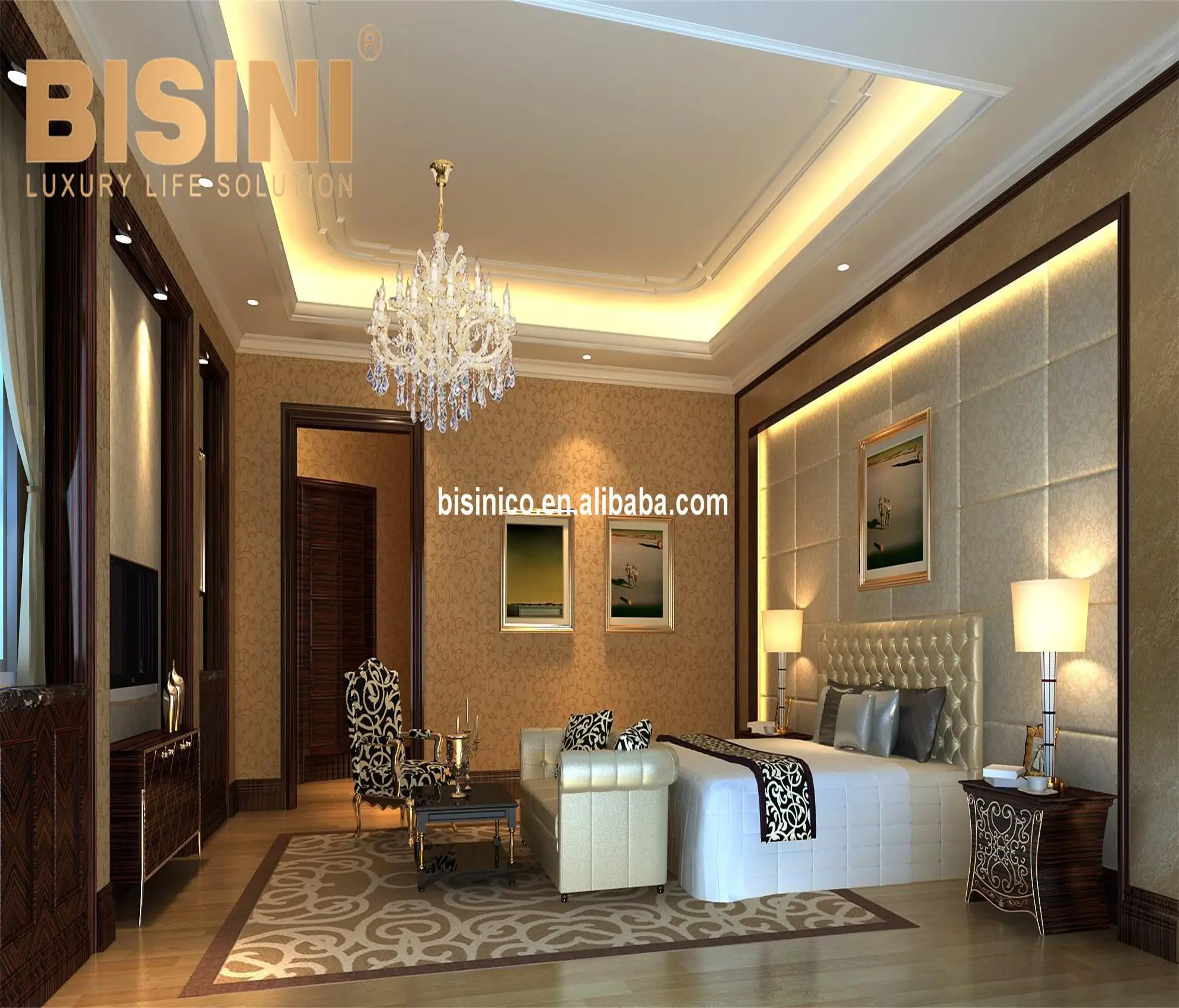 Роскошная вилла из Саудовской Аравии 3D макс. дизайн и отделка интерьера