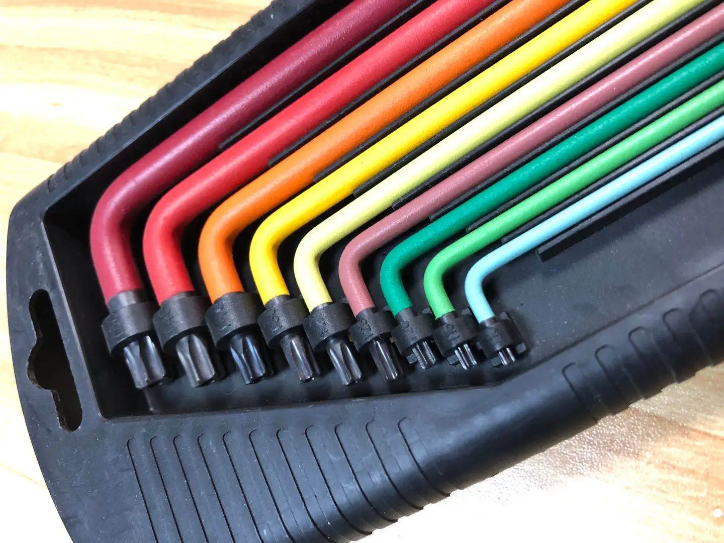 Best 12 pcs colorful Allen wrench combination size
