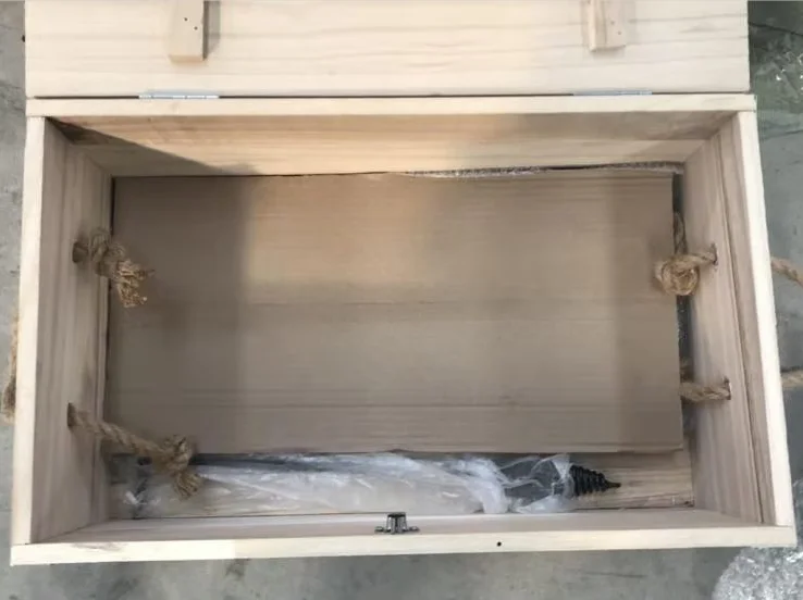 7 Pieces Outdoor Cast Iron Dutch Oven Pot Set Camping Picnic Cooking Pan With Wooden Box