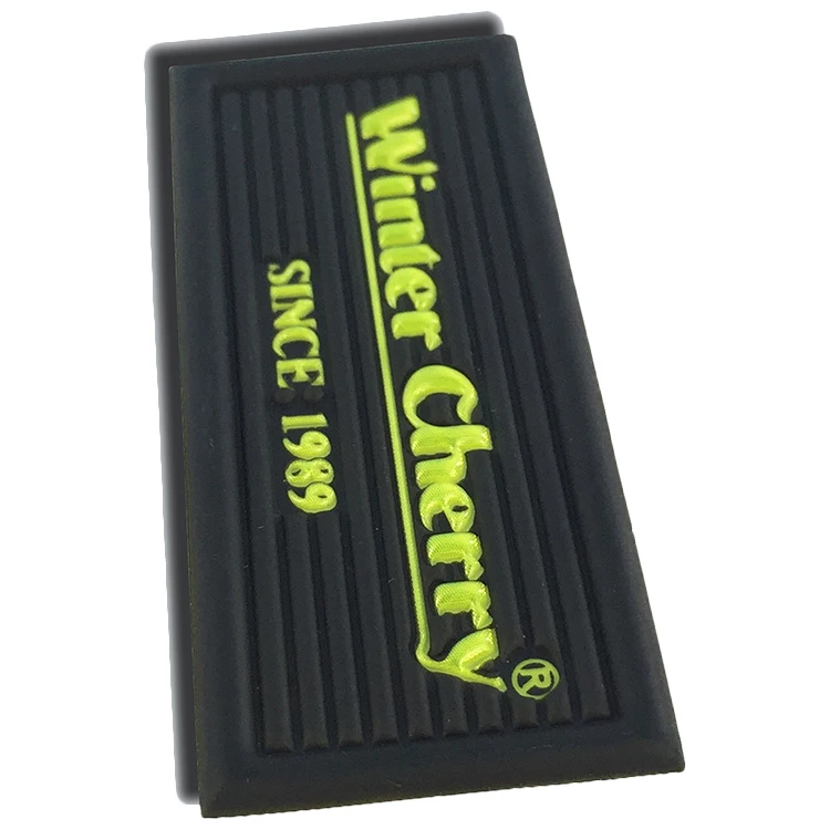 New Reflective Glitter Letter Maker TPU Soft 3D Reflective Tactical Morale Patches with Hook Loop Fastener on The Back