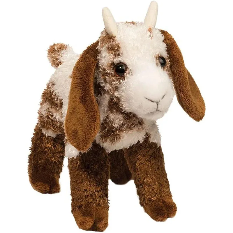 Factory Custom Cute Soft Plush Farm Small Animal Christmas Gift For Children Goat Plush Animal Toys