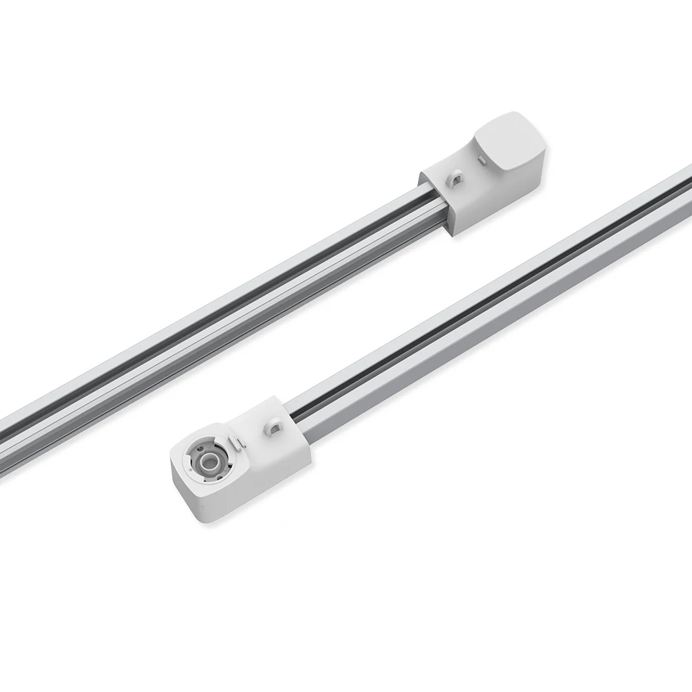 Electric Aluminium Spring Tension Bending Machine Track Tree Piece Set Thermal Vehicle On Ceiling Mount Curtain Flat Rail