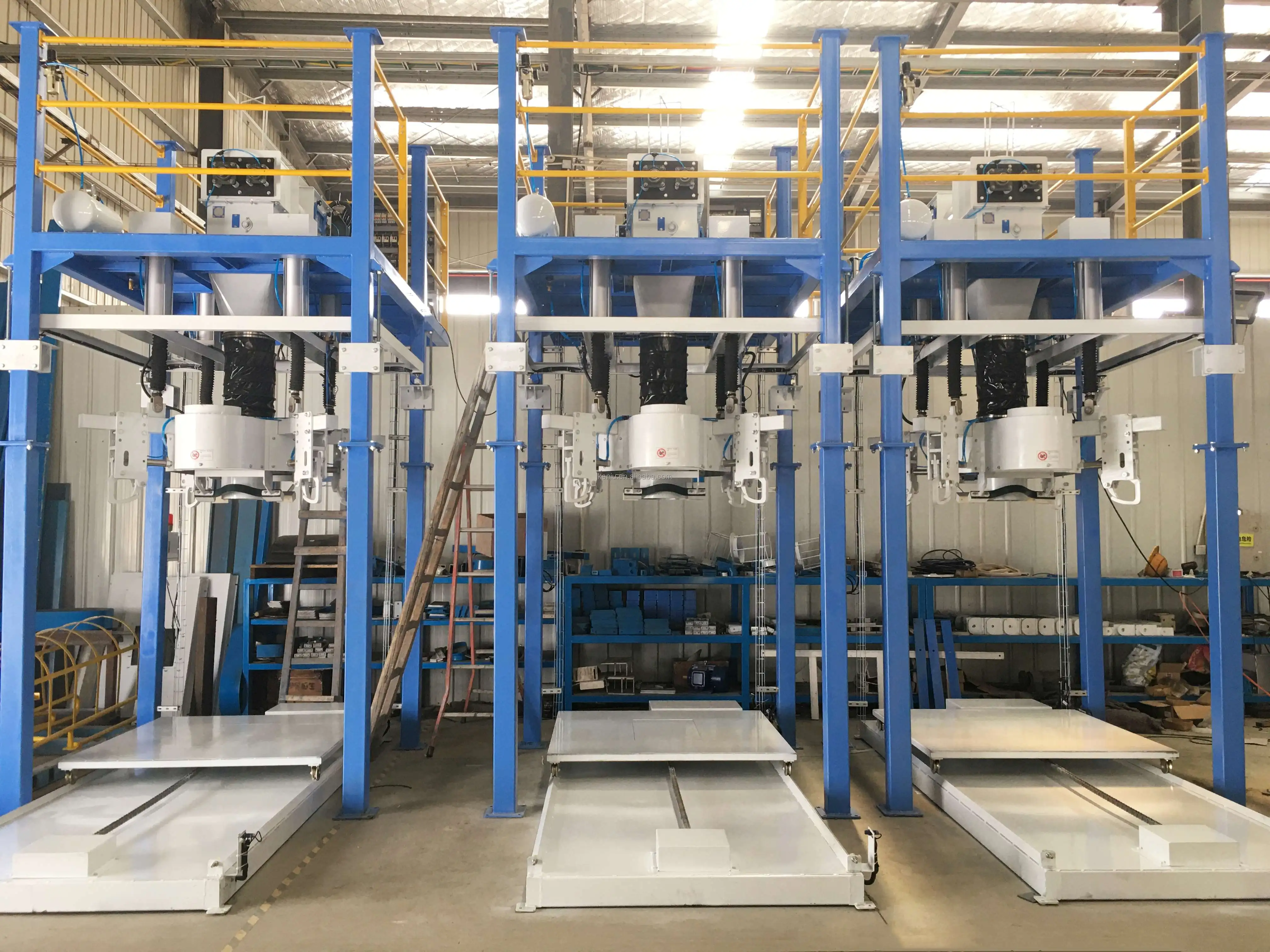 Wholesale price 500-1000 Kg Copper Sulfate Powder Amino Acid Fertilizer Big Aluminium Jumbo Bag Packing Machines