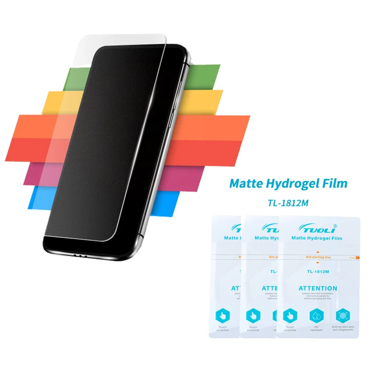  Universal protector cutting machine Material TPU hydrogel Protector film for any cell phone model Screen Hydrogel