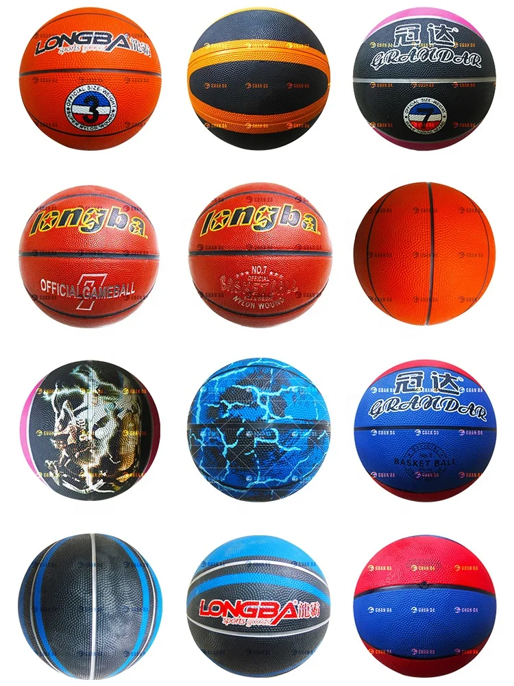 Custom Advanced rubber basketball with customer own logo