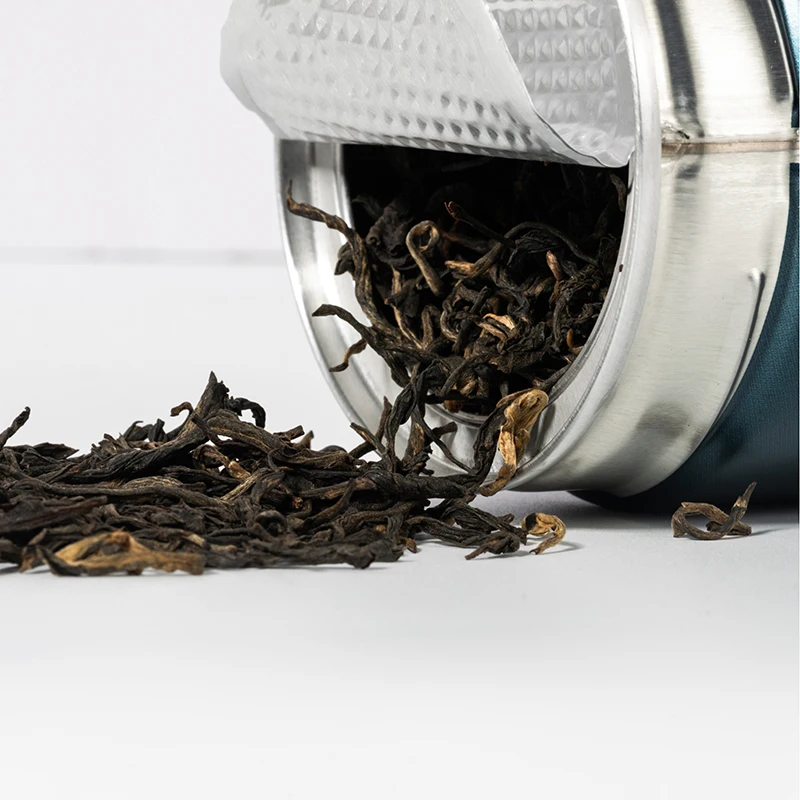 Традиционные китайские Роскошные чайные банки, натуральный высококачественный органический черный чай Юньнань