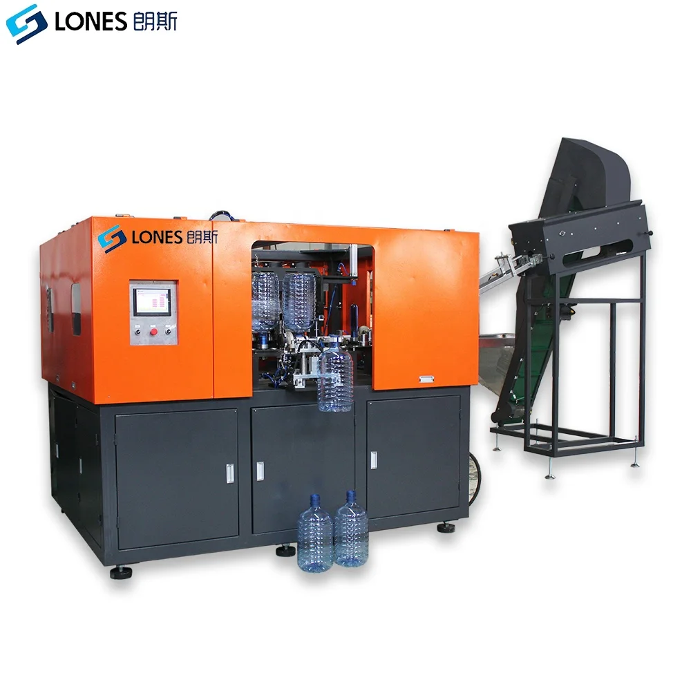 LS-A1-15L custom full automatic pet bottle making machine for 3 to 5 gallon PET  bottles machine with auto loader 450BPH factory