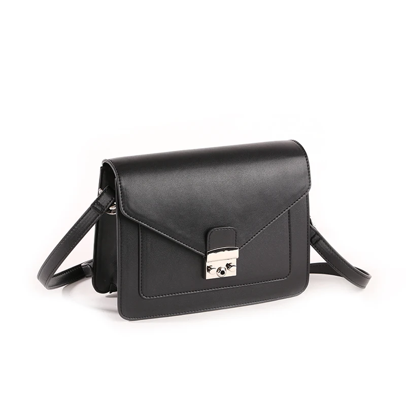 fashion classic leather mobile phone shoulder pouch sling messenger crossbody bags for women