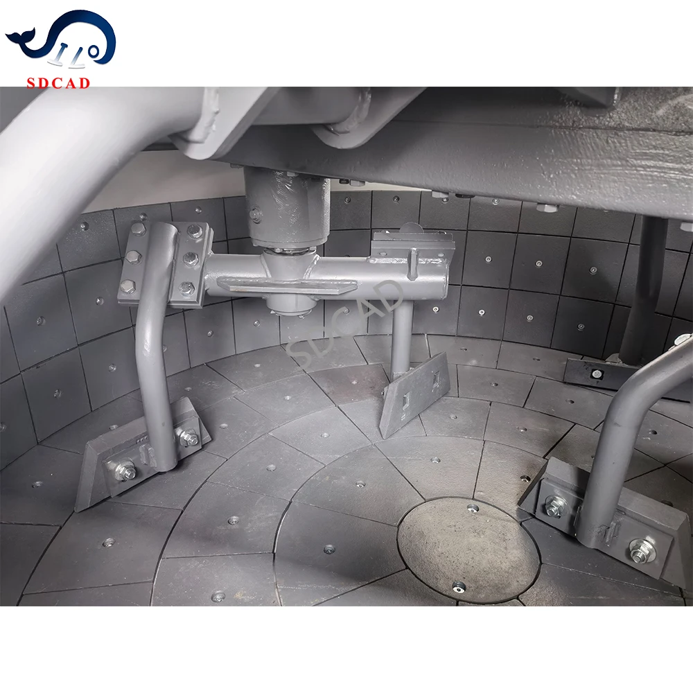 Промышленное оборудование SDCAD вертикальный вал планетарный Бетономешалка для продажи